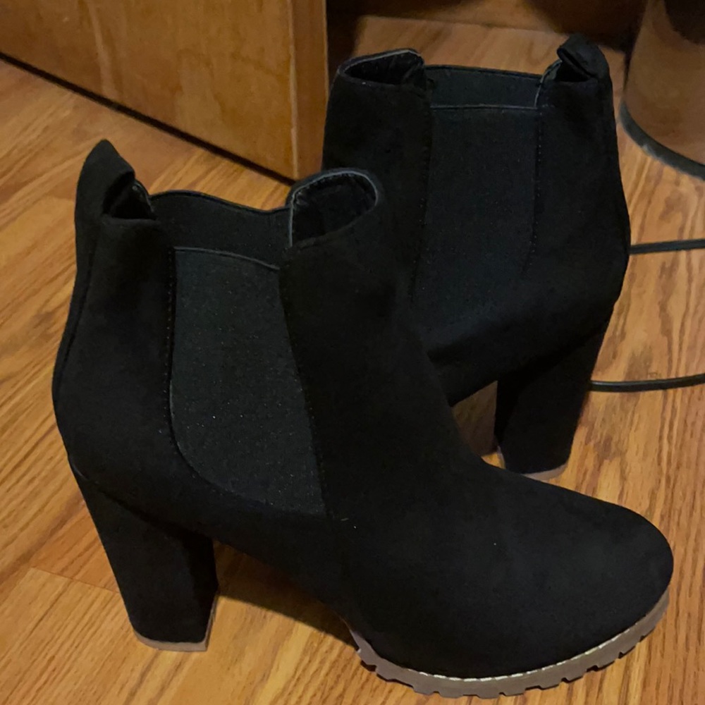 Bootie heels